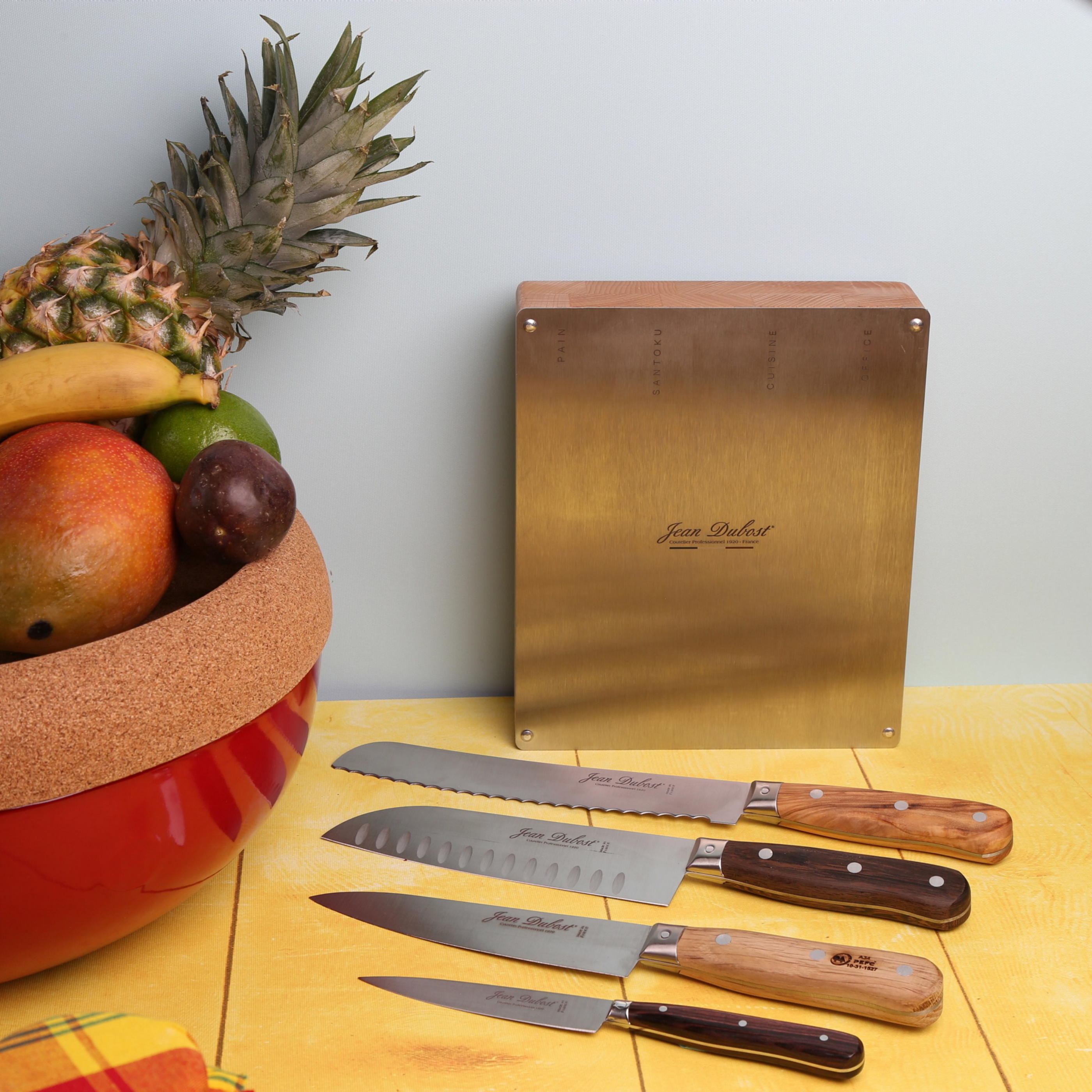 Le Bloc Jean Dubost Kitchen Knives