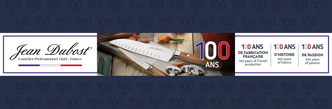 Couteau Acier Inox 100% Satine-Jean Dubost