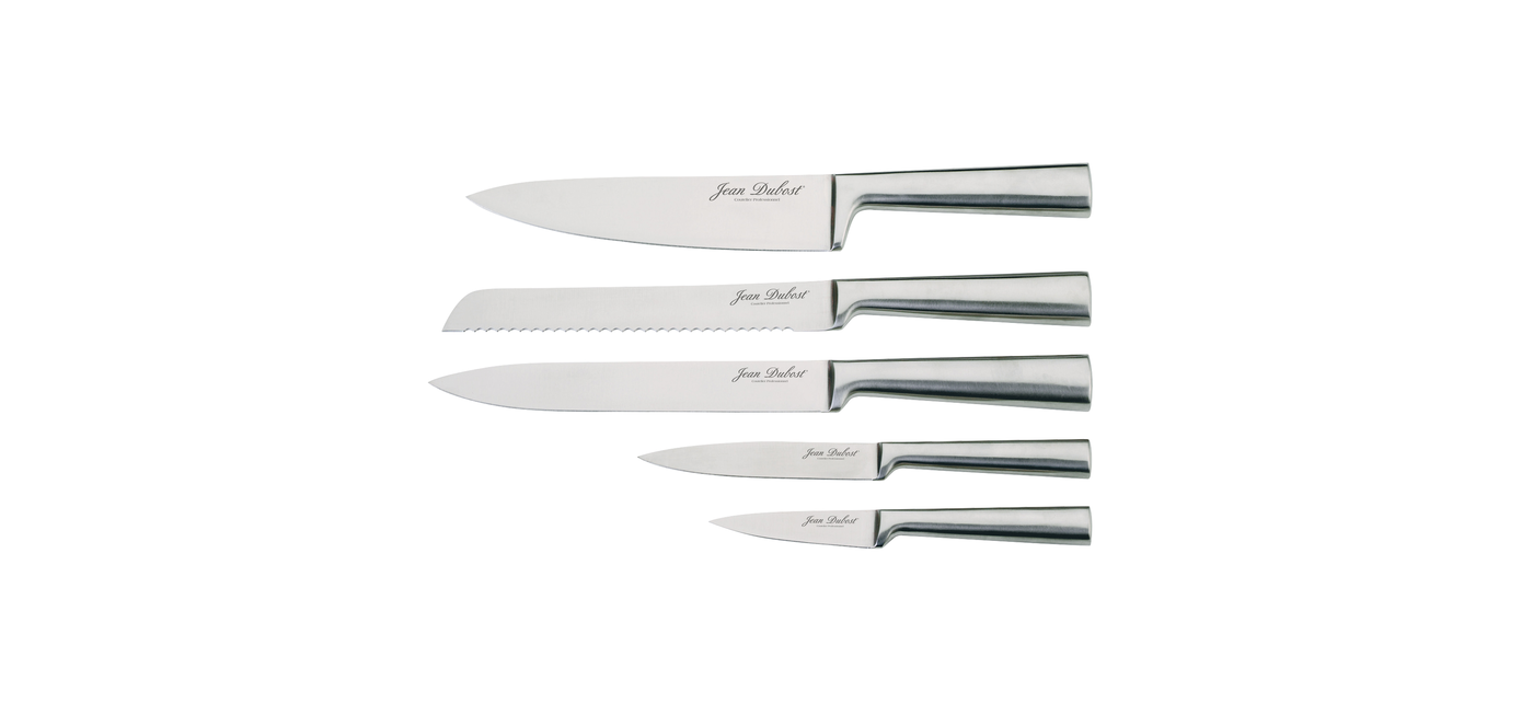 Elegance Set de 5 couteaux chef Blanc